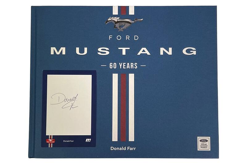 Blue Ford Mustang 60 Years Book